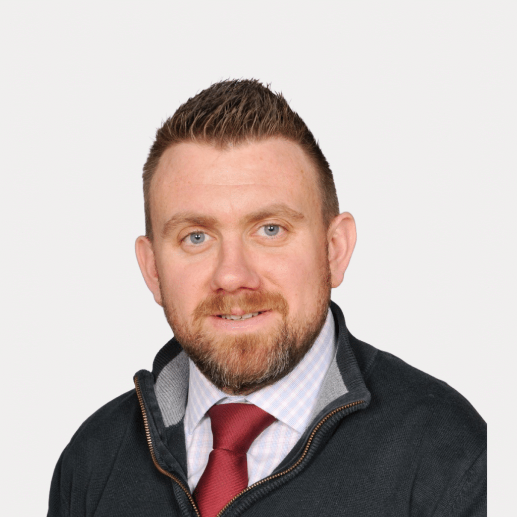 Portrait of Stuart Easton, tårustee at Plan of Action, working to help men after baby loss.