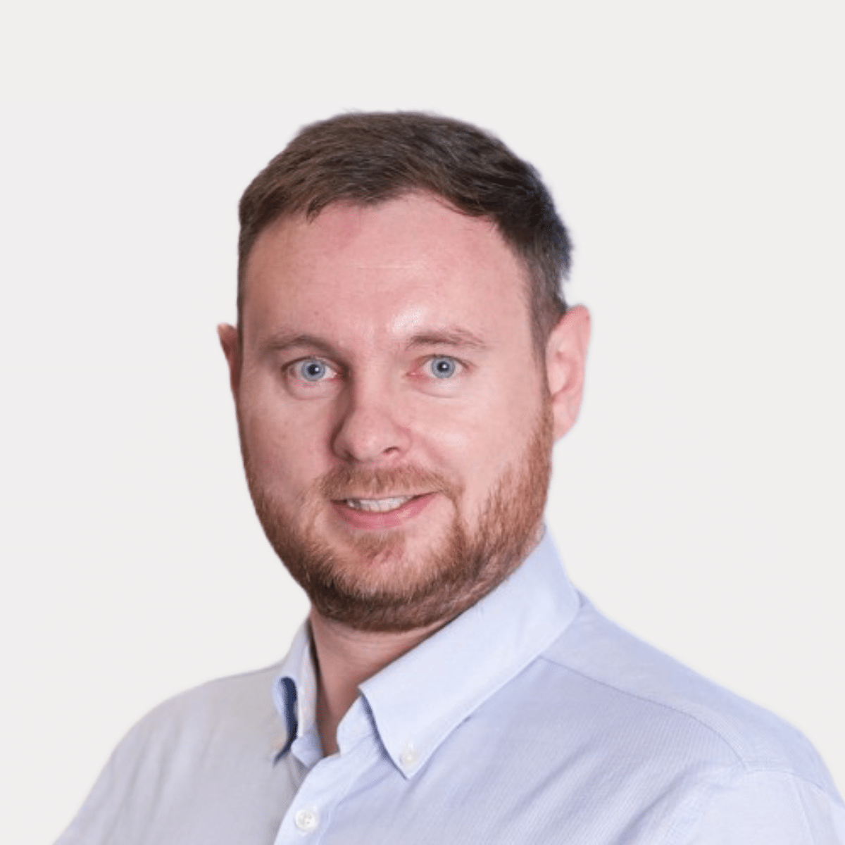 Portrait of Daniel Duggan, trustee at Plan of Action, working to help men move forwards with their grief after baby loss.